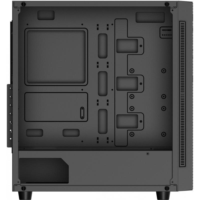 Kabinet kompjuteri DeepCool MATREXX 55 Mesh, Mid Tower, xham i temperuar, i zi