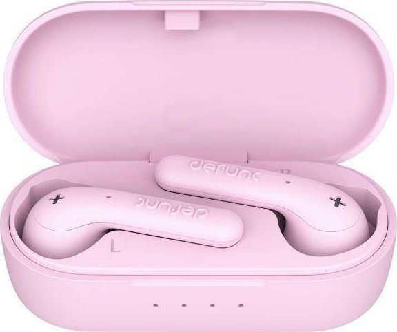 Kufje wireless Defunc True Basic, Bluetooth 5.0, me kuti karikimi, rozë
