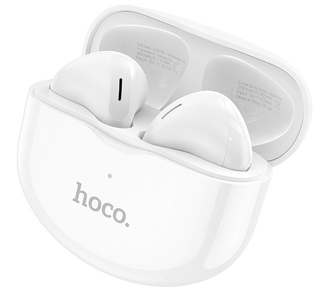 Dëgjuese Hoco EW35 Sonido Wireless Bluetooth, të bardha