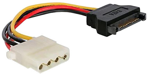 Kabllo reduktuese Gembird CABLEXPERT SATA M në Molex F