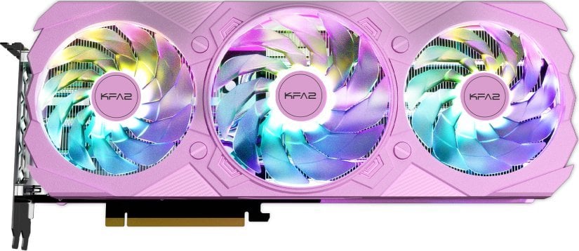Kartelë grafike KFA2 GeForce RTX 4070 SUPER EX Gamer Pink 1-Click OC 12GB GDDR6X