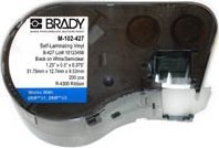 Kasetë etiketimi kabllosh Brady Cable Label, për BMP41 BMP51 BMP53, 12.7mm, transparente