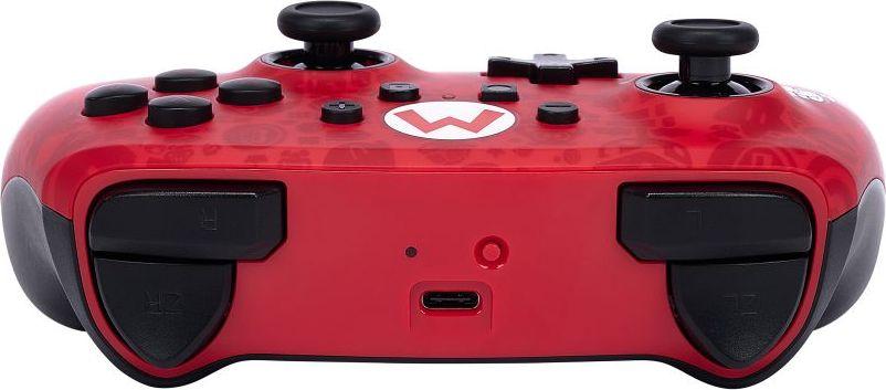 Kontroller PowerA Here We Go Mario, wireless, i kuq