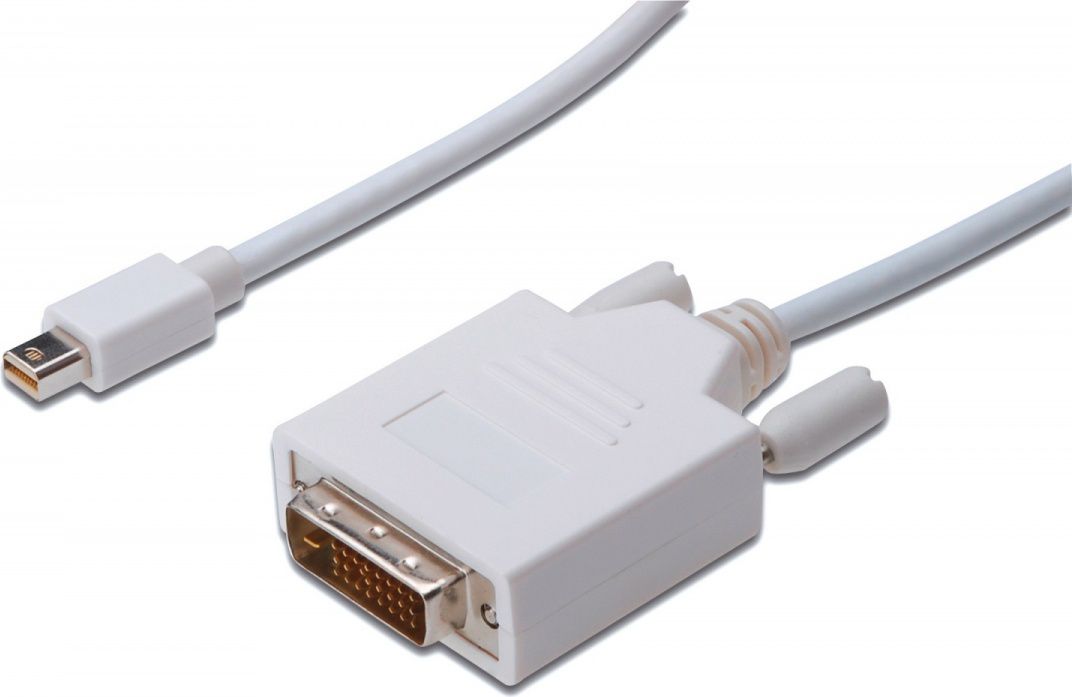 Kabllo Mini DisplayPort në DVI-D Digitus AK-340305-020-W, 2m, e bardhë