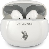 Kufje Bluetooth U.S. Polo USTWS1WH, TWS, ANC, të bardha