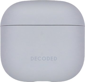 Mbrojtëse silikon për AirPods 4 Decoded Silicone Aircase, e hollë, kompatibile me karikim pa tela, blu e çelët