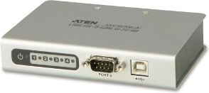 Adapter USB Aten UC2324, 4x RS232, argjendtë