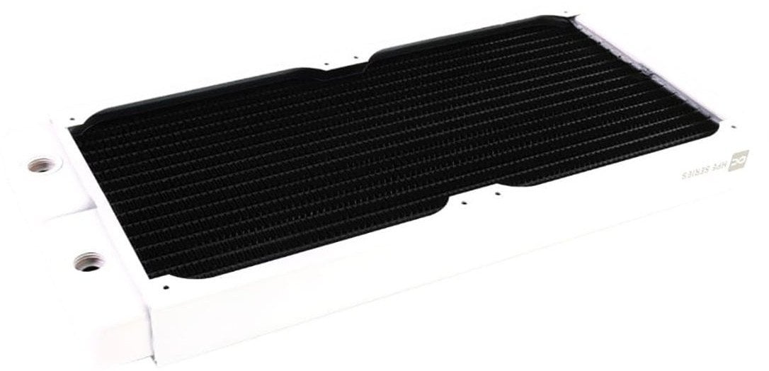 Radiator ftohës PC Alphacool HPE-30 Full Copper 280mm, bakër i plotë, i bardhë