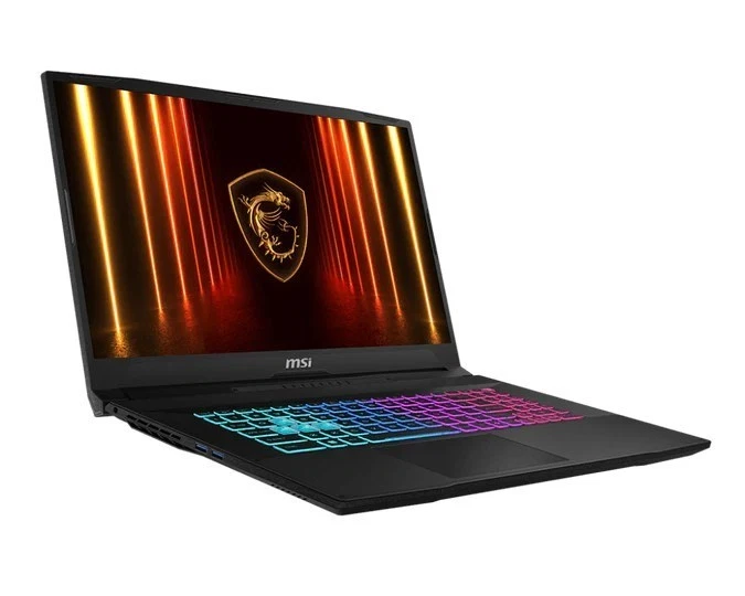 Laptop MSI Katana 17 HX B14WGK-036XPL Black, 17.3", Core i7-14650HX, 16GB, 1TB SSD, GeForce RTX 5070 8GB, i zi