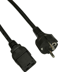 Kabllo rryme Akyga AK-UP-01, server C19, 1.8m, i zi