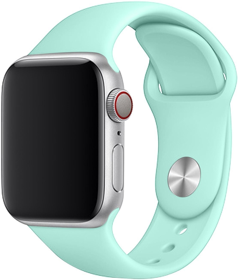Rrip dore për smartwatch Eternico Essential, për Apple Watch 38mm 40mm 41mm, madhësi S M, jeshile e çelët
