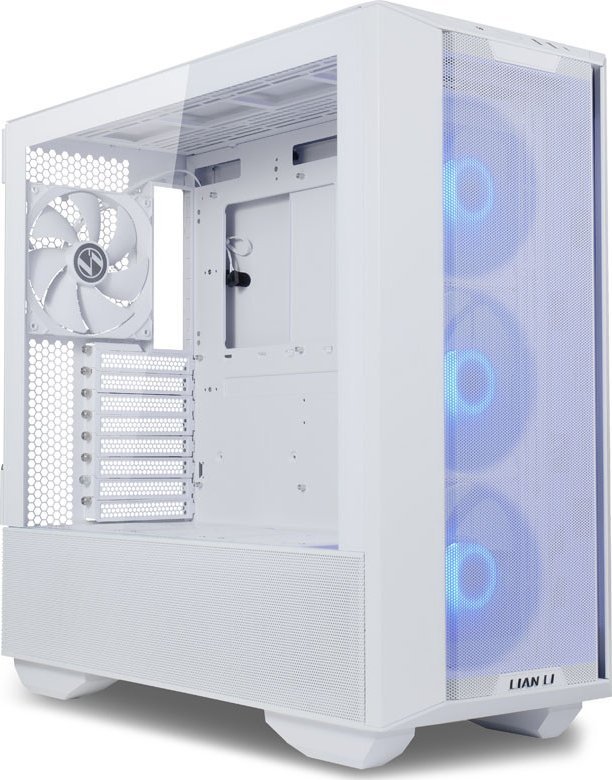 Kuti PC Lian Li LANCOOL III RGB, mid tower, ATX E ATX, e bardhë