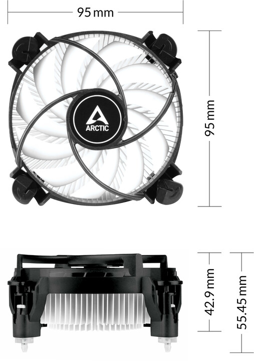 Ftohës për procesor Arctic Alpine 17 LP