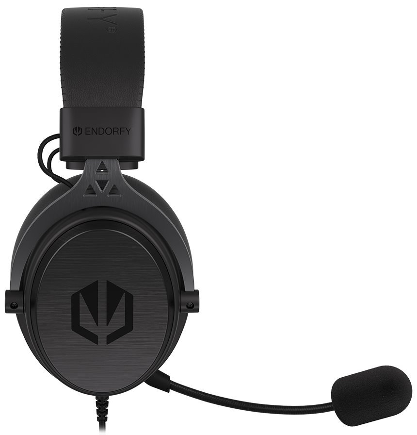 Kufje Endorfy VIRO Plus USB, 2.9 m, me kabllo, të zeza