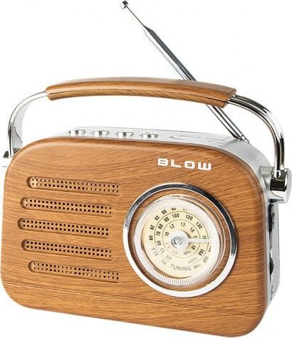Портабилно радио Блоу RA3, AM FM, Блутут, кафеава