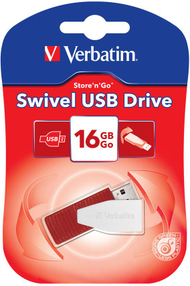 Verbatim Swivel Pendrive, 16GB