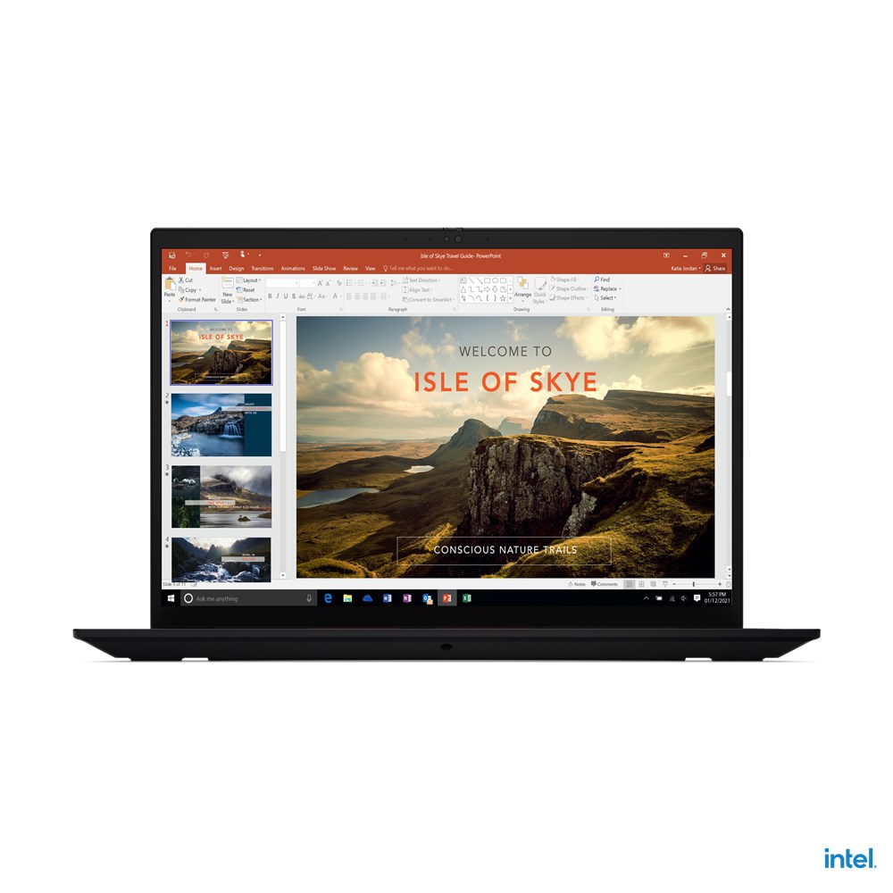 Laptop Lenovo ThinkPad X1, 16", Intel i7-11800H, 16 GB RAM, 512 GB SSD, NVIDIA GeForce RTX 3050 Ti, i zi