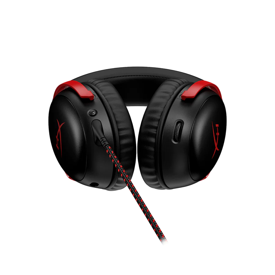[OUTLET] Kufje HyperX Cloud III, të zeza/ kuqe