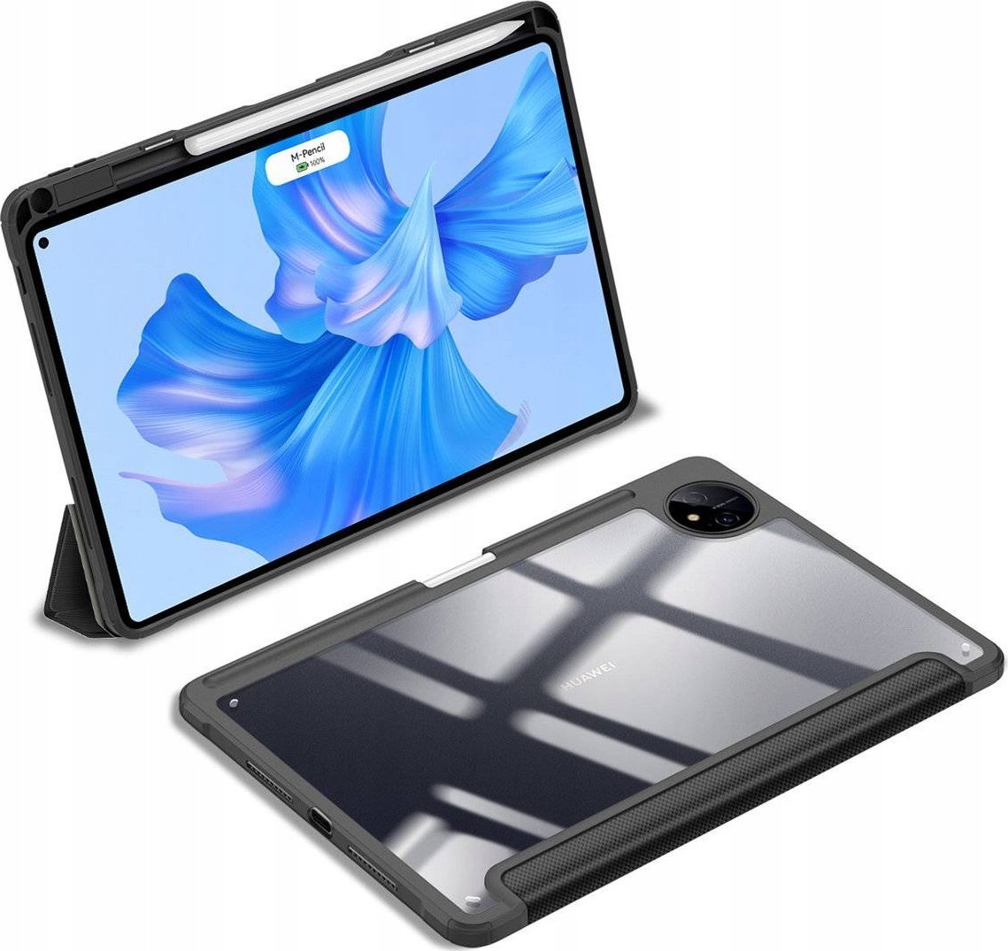 Këllëf tablet DuxDucis Toby Huawei MatePad Pro 11 2022, me kapak inteligjent, me mbajtëse stylus, i zi