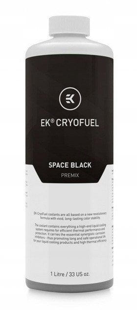 Lëng ftohës për PC EK Water Blocks EK CryoFuel, 1L premix, ngjyrë e zezë