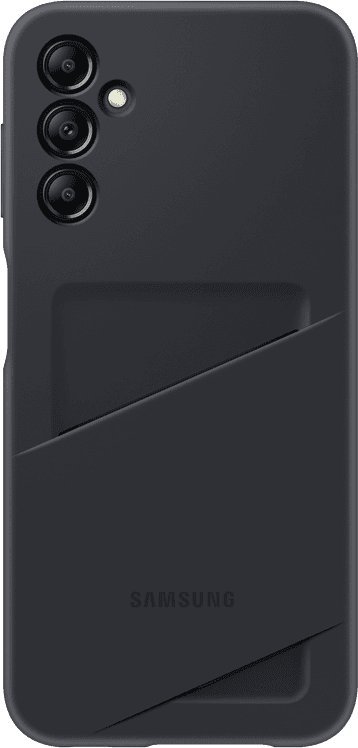 Mbulesë telefoni Samsung Galaxy A14 EF-OA146, TPU, me xhep karte, e zezë