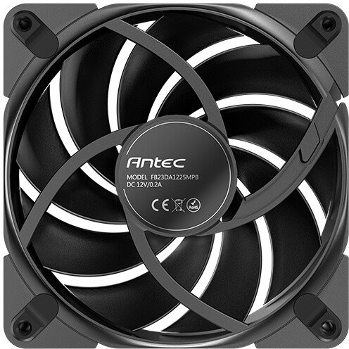 Ventilator kase kompjuteri Antec TQ 120 3PK, 120mm, set 3 copë, i zi