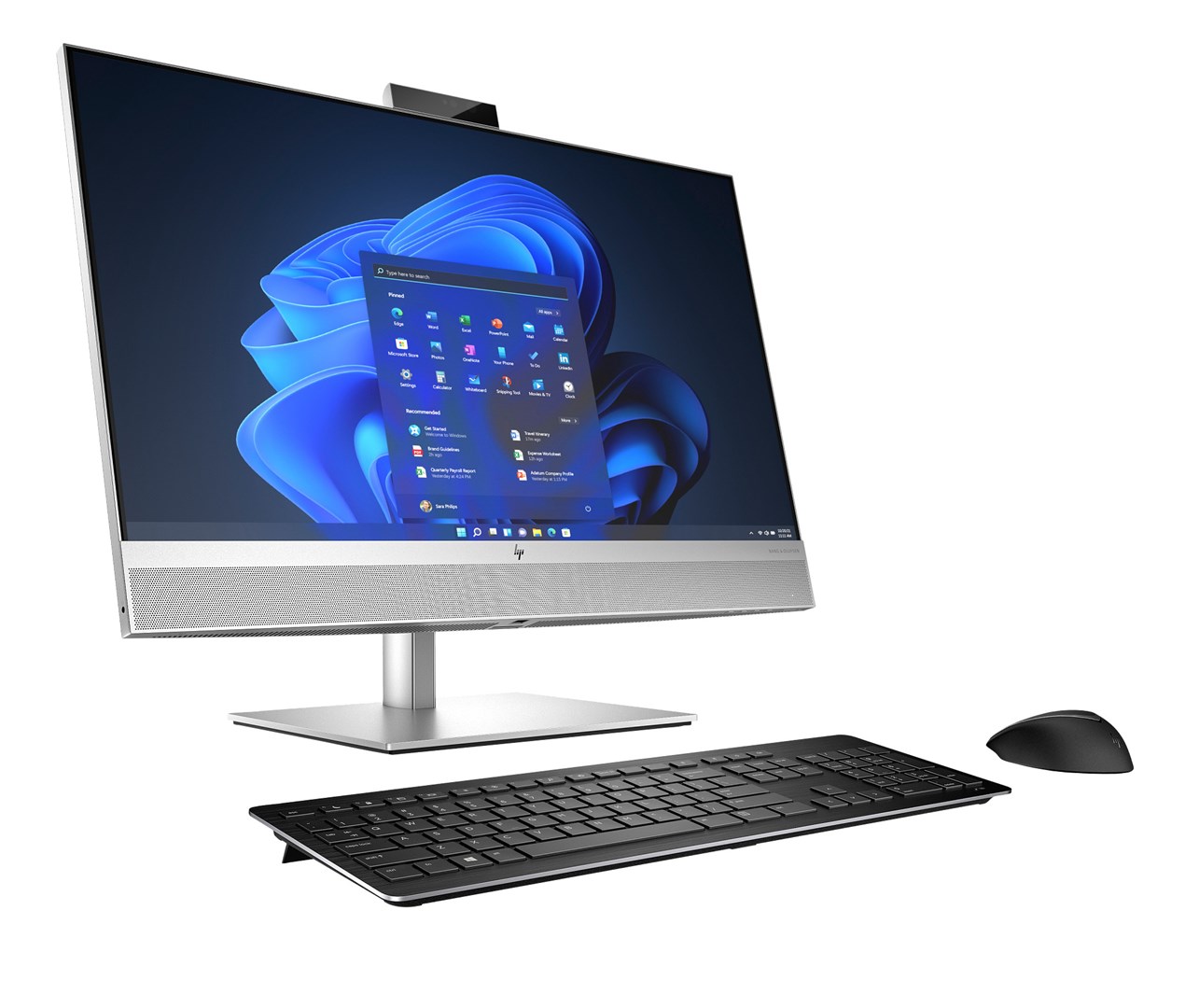 Kompјутер All in One HP EliteOne 870 G9, 27", Intel Core i5 13-та генерација, 16GB RAM, сребрен