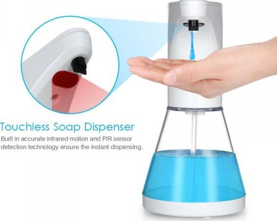 Aparat për sapun të lëngshëm ProMedix PR-530, 480ml, i bardhë / i tejdukshëm