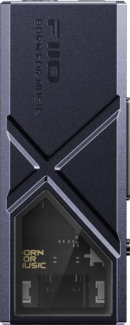 Amplifikator portativ DAC FiiO KA13, dalje 3.5mm dhe 4.4mm, i zi
