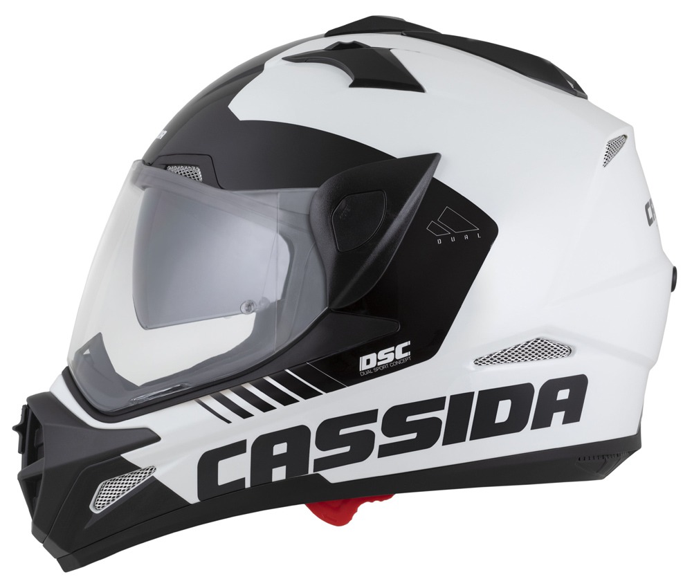 Helmetë moto Cassida Tour 2.0 X-tra, polikarbonat, vizor dielli, gri e verdhë fluo e zezë mat