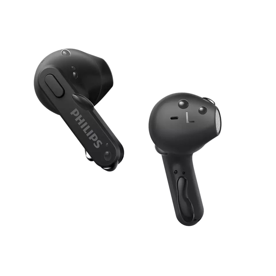 Dëgjuese Buds Philips TAT2236BK/00, wireless IPX4 Splash Mic, të zeza