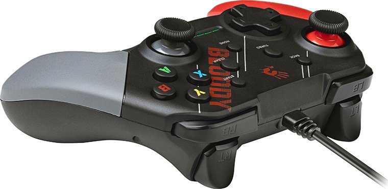 Gamepad A4tech Bloody GP30GP30 BKRD, për PC dhe Nintendo Switch, me kabllo, i zi kuqe