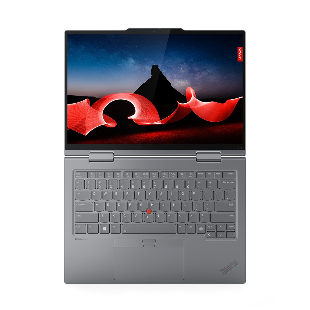 Laptop Lenovo ThinkPad X1 2-in-1 Gen 9, 14", Intel Core Ultra 7 155U Hybrid, 16GB LPDDR5x-SDRAM 1 TB SSD, Intel Graphics, i hirtë
