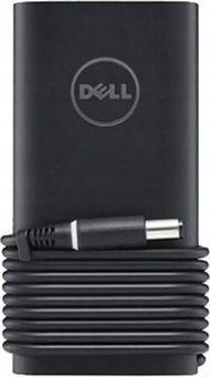 Adapator karikues Dell për laptop, kompakt, i zi