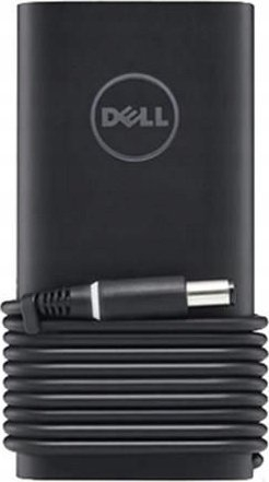 Adapator karikues Dell për laptop, kompakt, i zi
