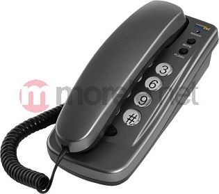 Telefoni fiks Dartel LJ-260, montim në mur, ngjyrë gri