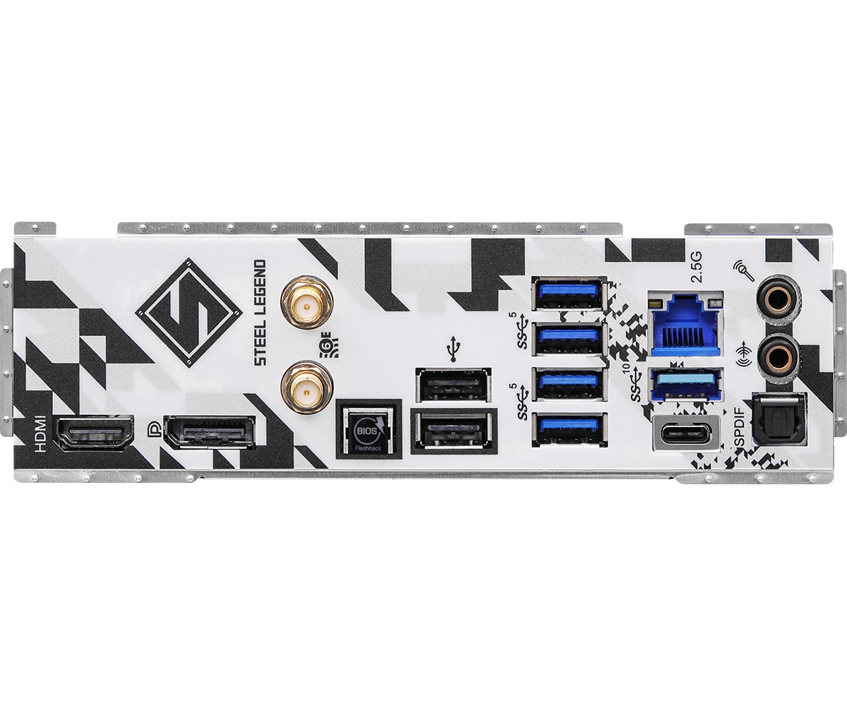 Pllakë amë Asrock B650E Steel Legend WiFi AMD B650 Socket AM5 ATX