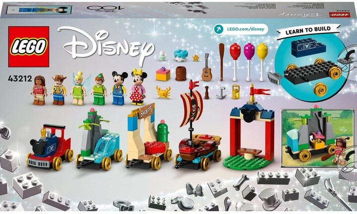 Set LEGO® I Disney 43212 Disney Festive Train, 200 pjesë