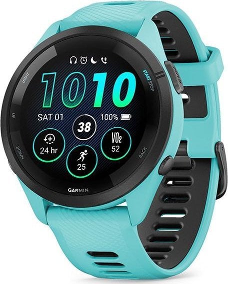 Ora sportive Garmin Forerunner 265, AMOLED, GPS, blu