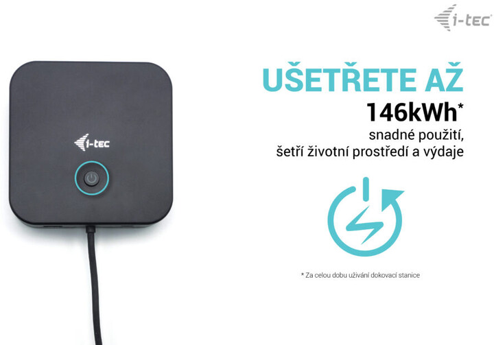 Stacion docking i-tec USB-C, 3x Display, LAN, PD 100W