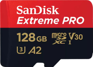Kartë memorie SanDisk Extreme PRO microSDXC, 128GB, Class 10 UHS I U3 A2 V30
