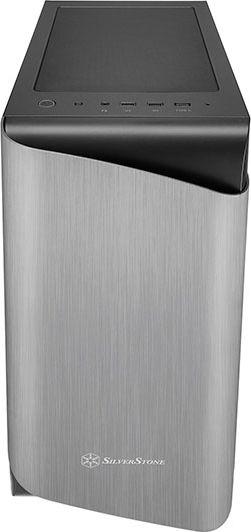 Куќиште за компјутер SilverStone Seta A1 Black, Midi Tower