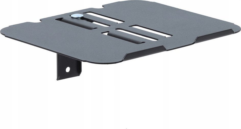 Raft muri për pajisje audio video Art D-52, metal dhe xham i temperuar, i zi