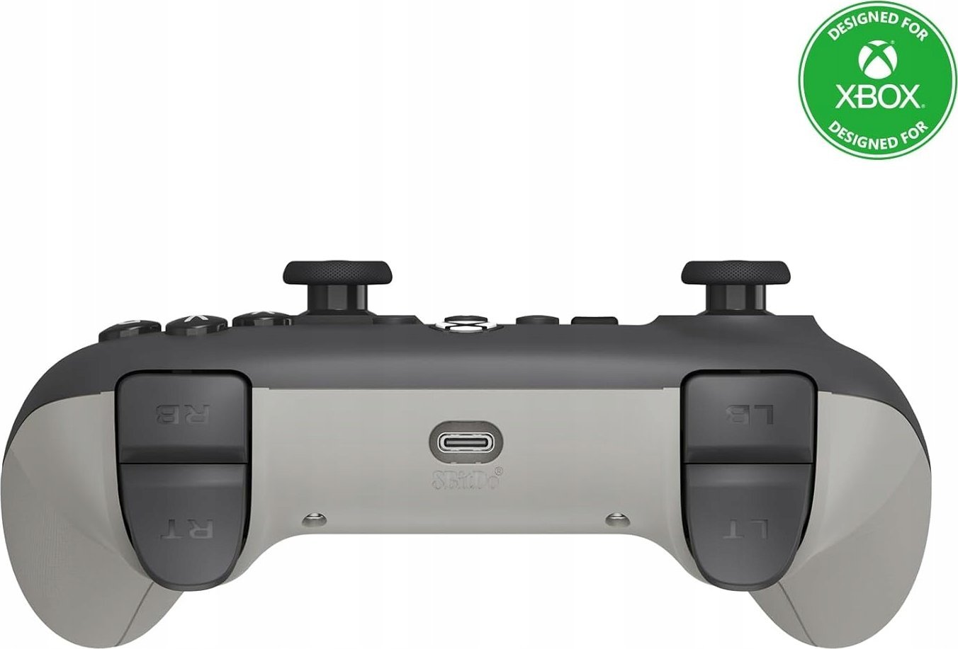 Gamepad 8BitDo Ultimate C për Xbox, me kabllo, RGB, gri