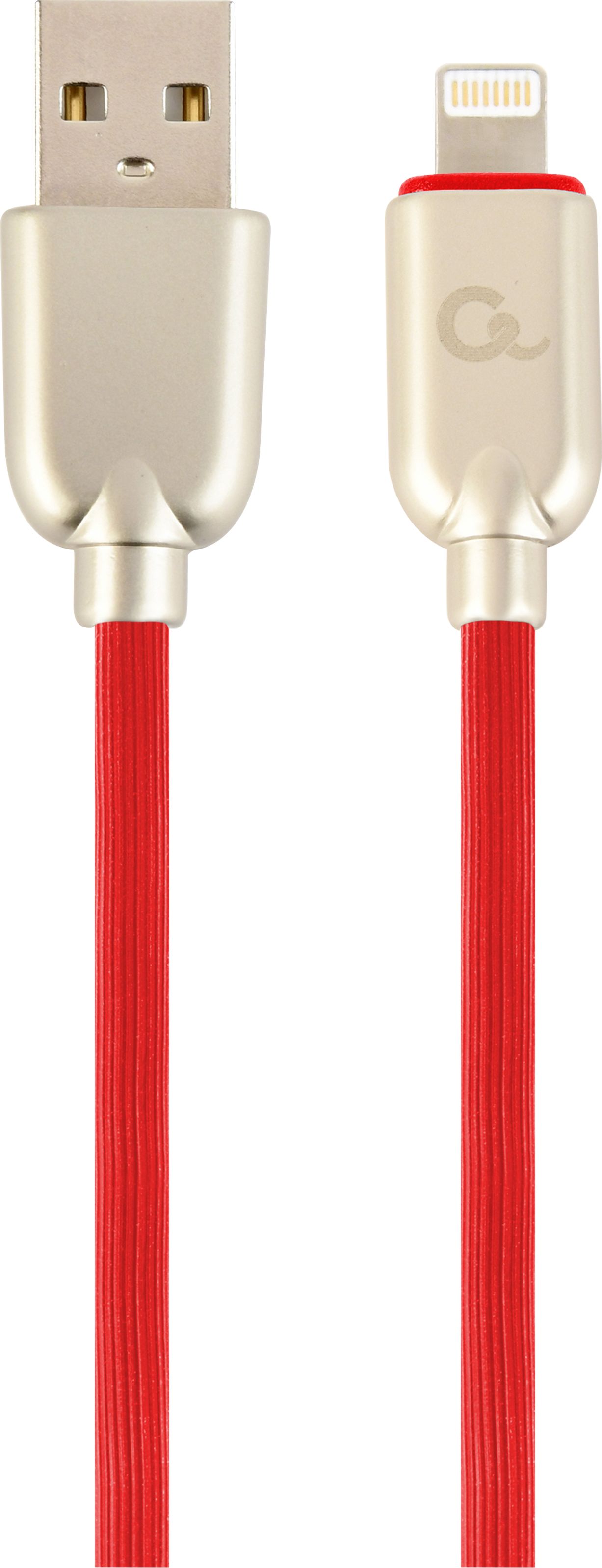 Kabllo Gembird USB-A - Lightning, 1 m, e kuqe