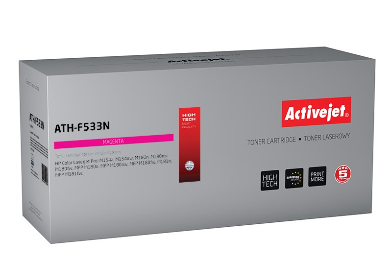 Toner Activejet ATH-F533N, zëvendësim HP 205A, magenta