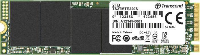 Disk SSD Transcend 220S, 2TB, M.2 2280 PCI-E x4 Gen3 NVMe