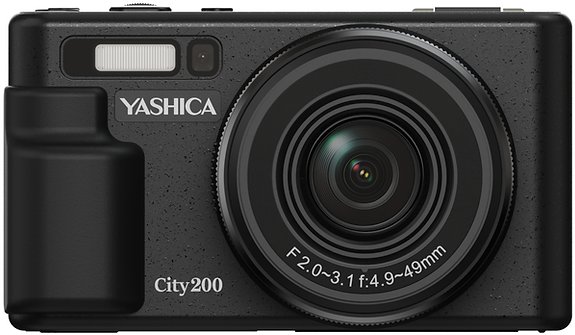 Компактна дигитална камера Yashica City 200, 13MP, 10x оптички зум, црна