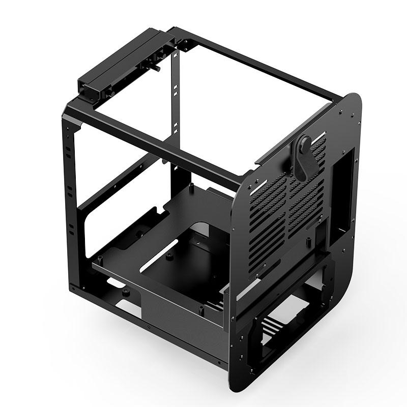 Kasë Jonsplus BO 100, e zezë, Small Form Factor