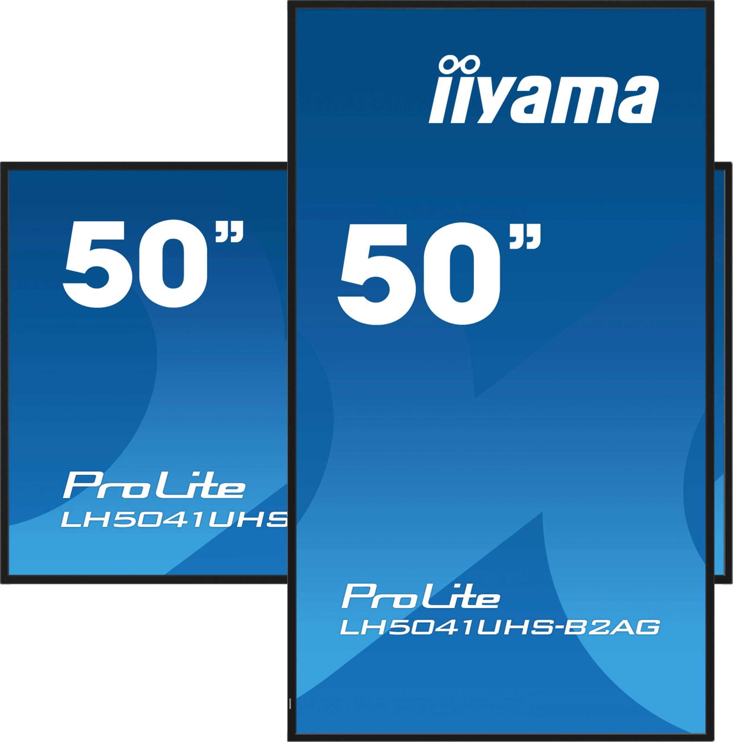 Monitor profesional signage Iiyama LH5041UHS-B2AG, 50", 4K UHD, 500 cd/m², i zi